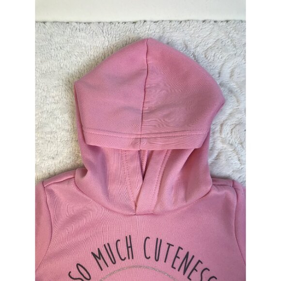 Star Wars Girls Pink Baby Yoda Hoodie Size 5 - Picture 4 of 7